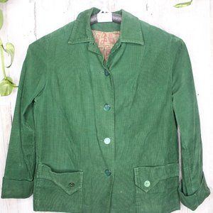 Dutchmaid Green Corduroy 34 Cotton Vintage Blazer